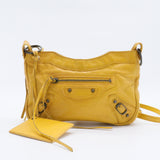 Jaune Moutarde Lambskin Leather Hip Bag