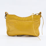 Jaune Moutarde Lambskin Leather Hip Bag