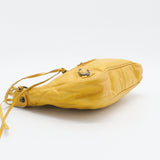 Jaune Moutarde Lambskin Leather Hip Bag