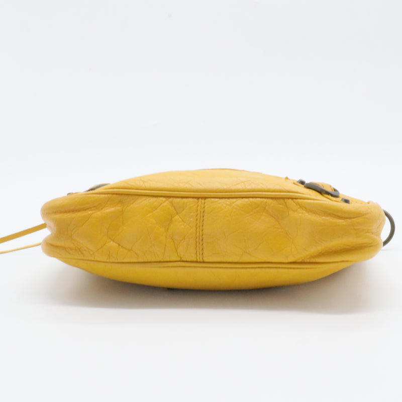 Jaune Moutarde Lambskin Leather Hip Bag