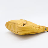 Jaune Moutarde Lambskin Leather Hip Bag