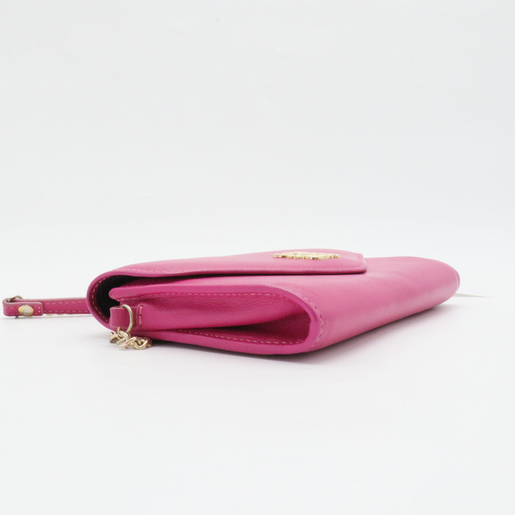 Puffer Anagram Trifold Wallet In Nappa Calfskin