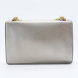 Metallic Smooth Calfskin Dio(r)evolution Flap Bag Gold