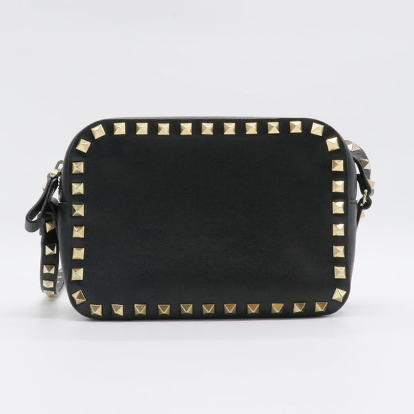 Rockstud Camera Crossbody Bag Leather