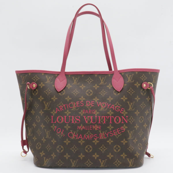 Neverfull Tote Limited Edition Ikat Monogram Canvas GM