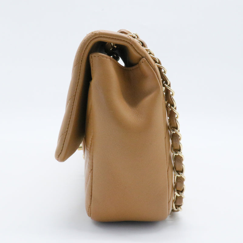 Surpique CC Flap Bag Chevron Lambskin Jumbo