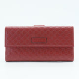 Microguccissima Continental Flap Wallet