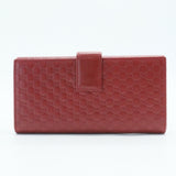 Microguccissima Continental Flap Wallet