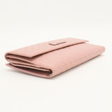 Microguccissima Continental Flap Wallet Soft Pink