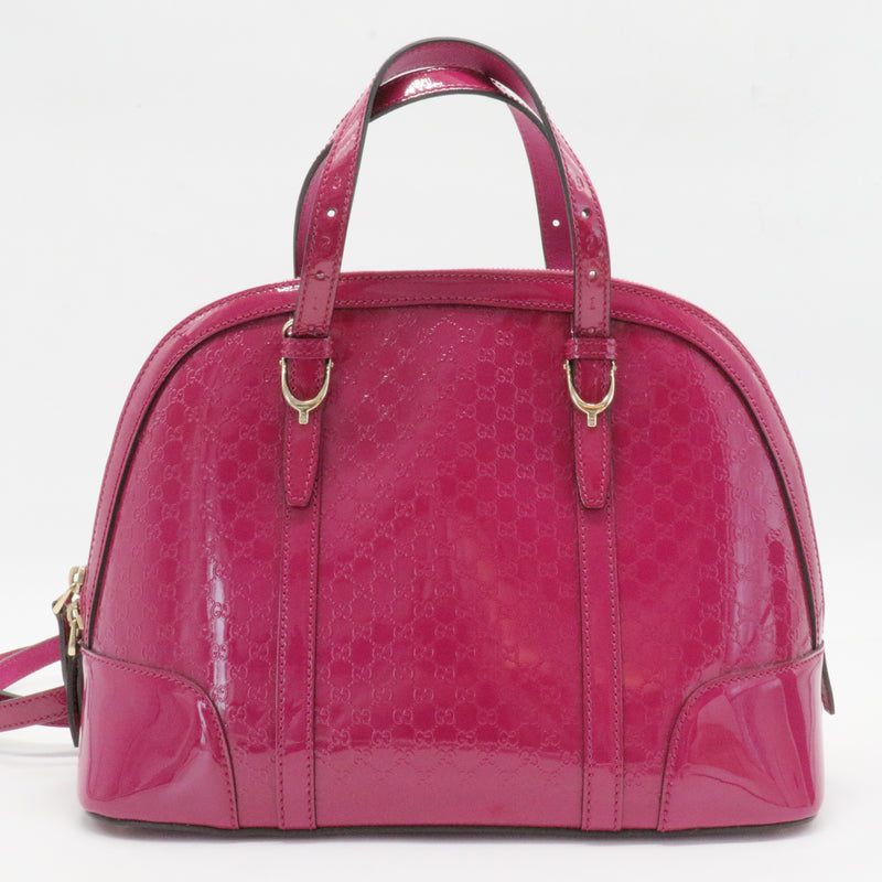 Nice Top Handle Bag Microguccissima Patent