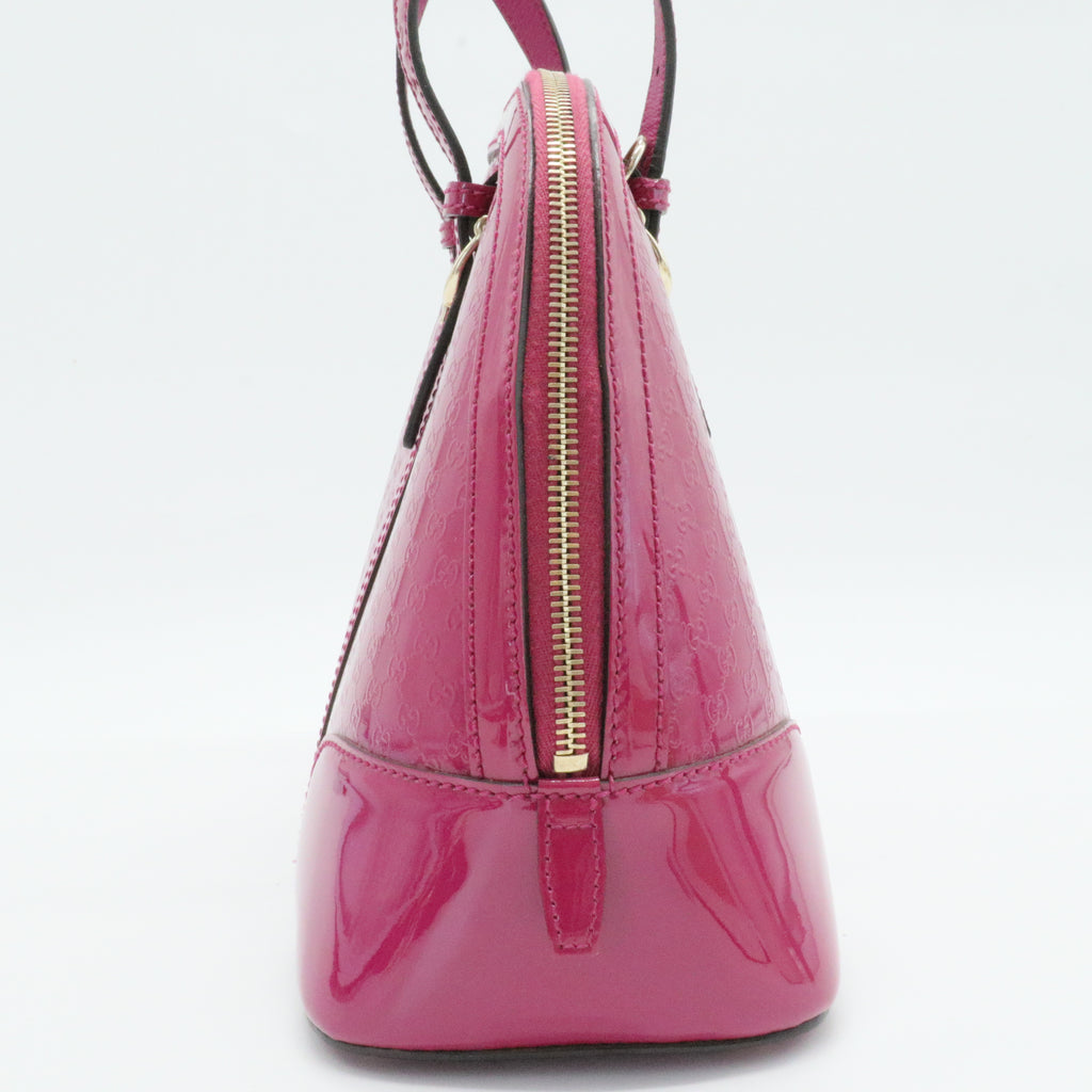 Nice Top Handle Bag Microguccissima Patent