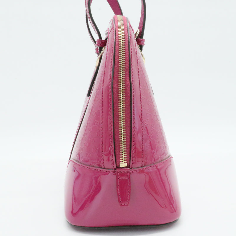 Nice Top Handle Bag Microguccissima Patent