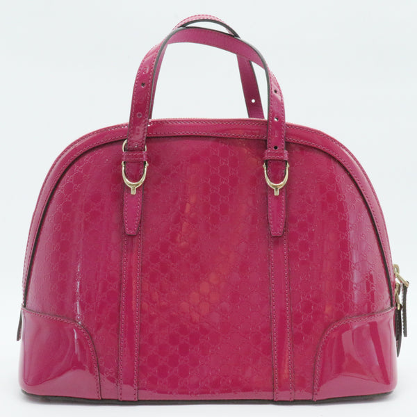 Nice Top Handle Bag Microguccissima Patent