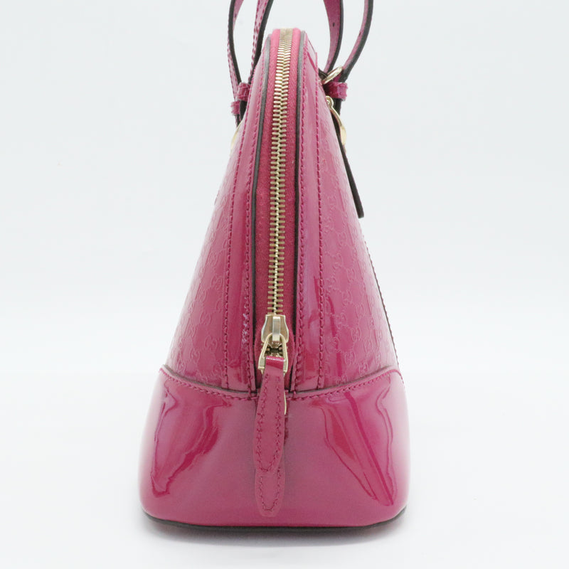 Nice Top Handle Bag Microguccissima Patent