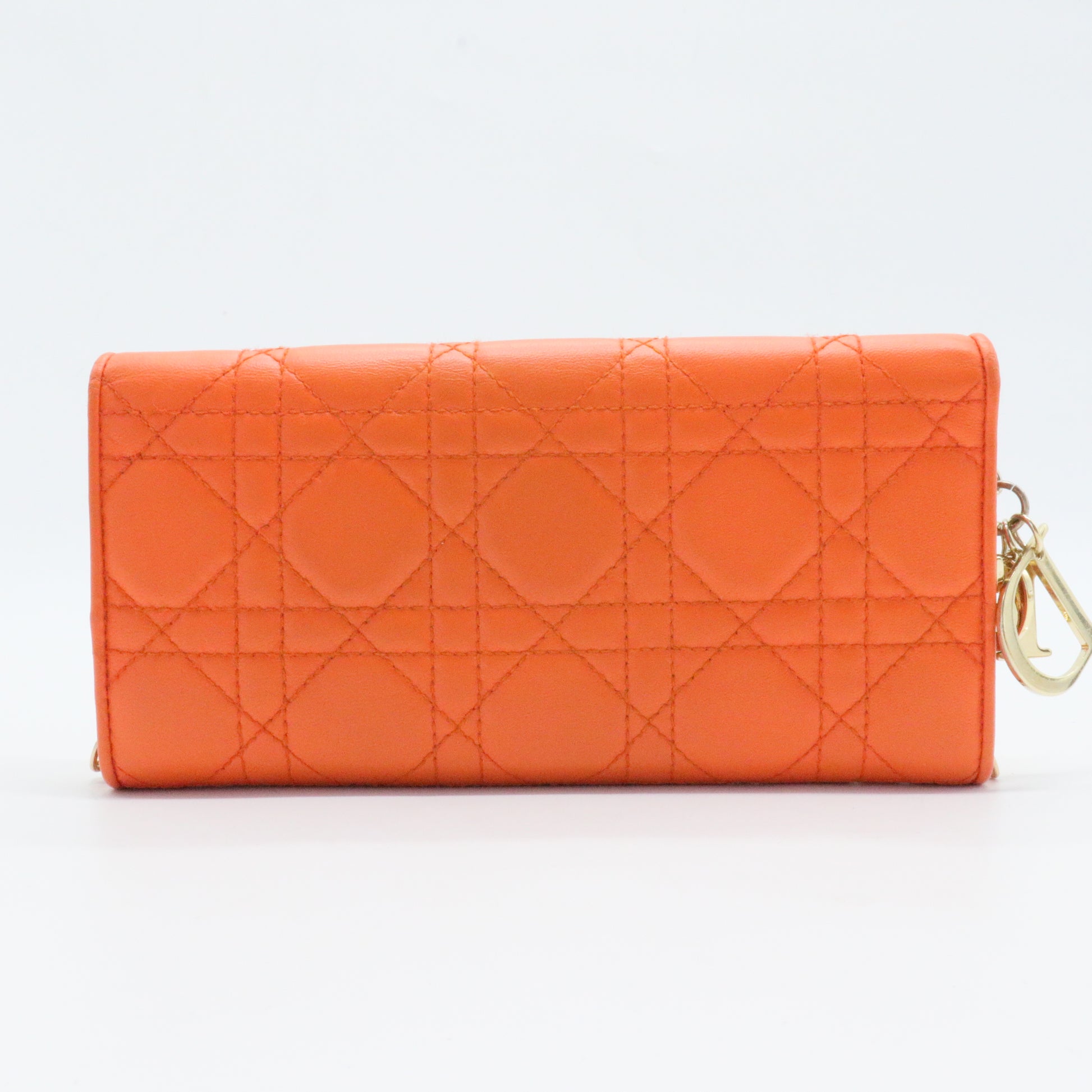 Lady Dior Croisiere Chain Wallet Cannage Quilt Lambskin