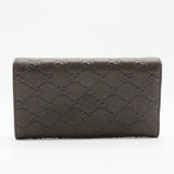 Continental Flap Wallet Guccissima Leather Long