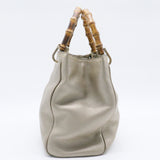 Bamboo Shopper Tote Leather Small