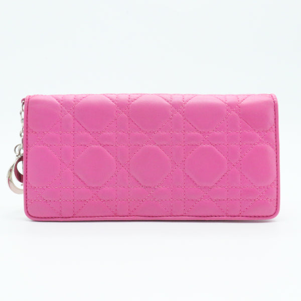 Lady Dior Chain Pouch Cannage Quilt Lambskin