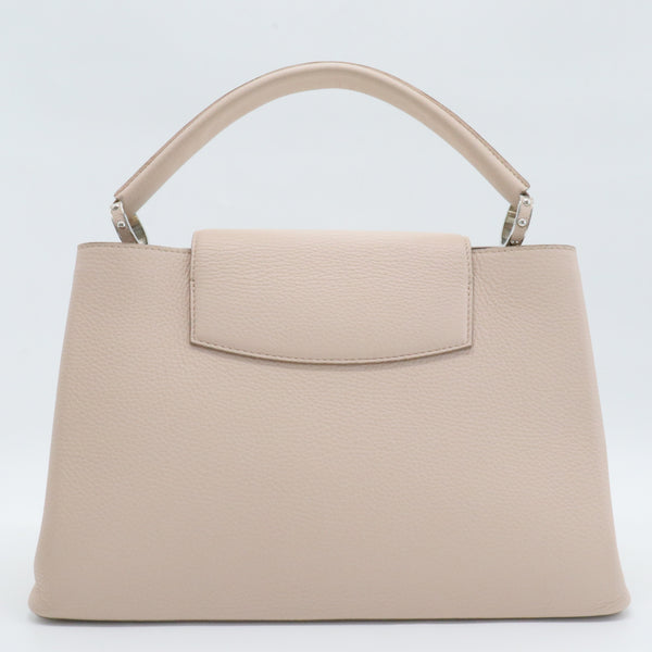 Magnolia Taurillon Leather Capucines MM