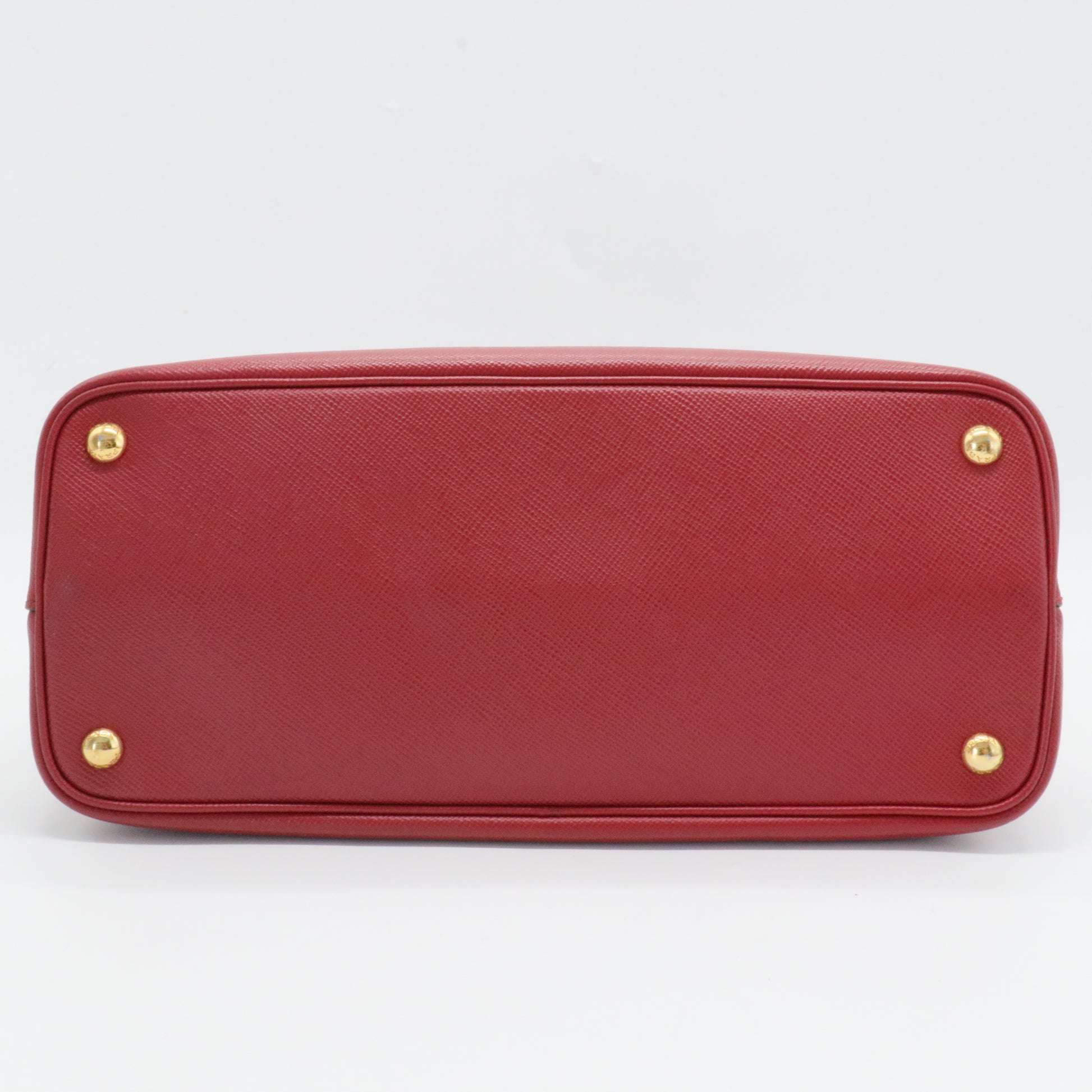 Cuir Double Tote Saffiano Leather Medium