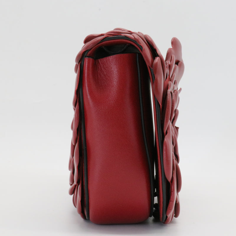 Nappa Atelier 03 Rose Edition Small Hobo Rosso Valentino