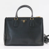 Galleria Double Zip Tote Saffiano Leather Medium