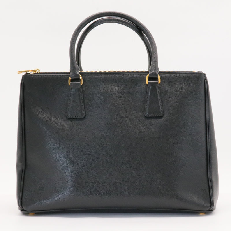 Galleria Double Zip Tote Saffiano Leather Medium