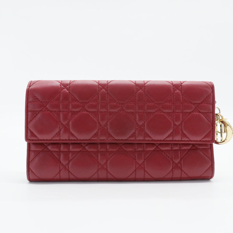 Lady Dior Croisiere Wallet Cannage Quilt Lambskin