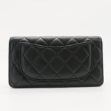 L-Yen Wallet Quilted Lambskin Long