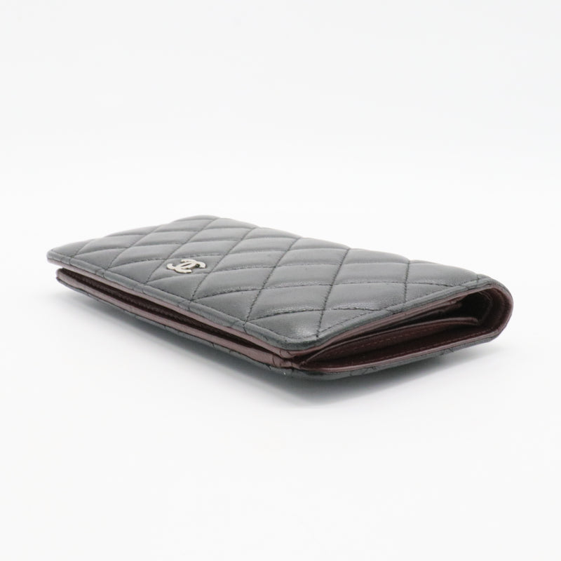 L-Yen Wallet Quilted Lambskin Long