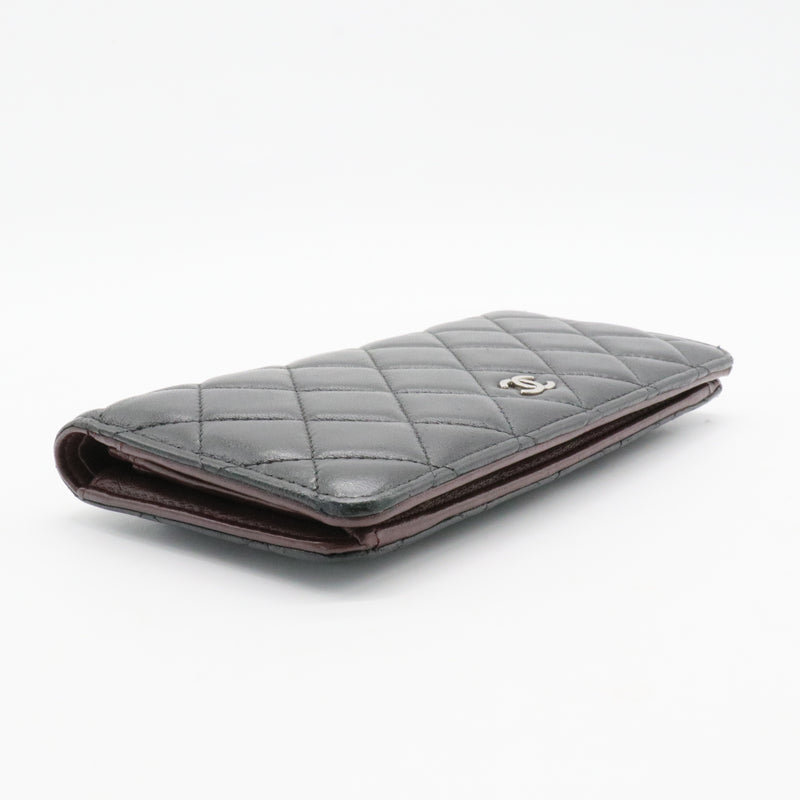 L-Yen Wallet Quilted Lambskin Long