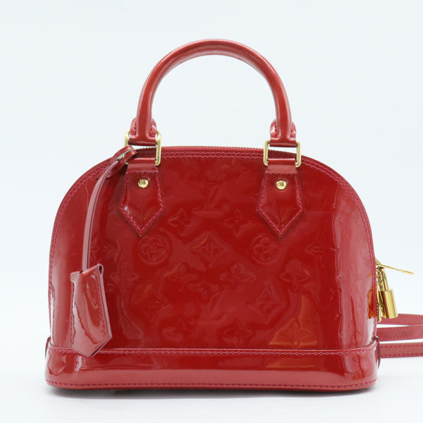 Alma Handbag Monogram Vernis BB