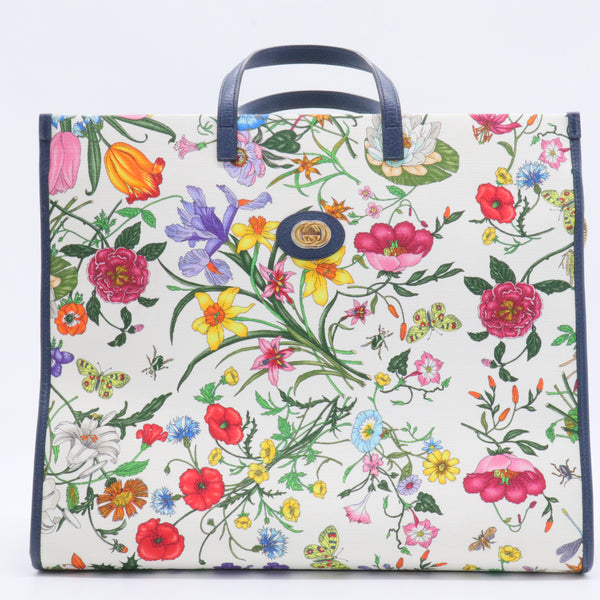 Convertible Tote Flora Canvas Medium