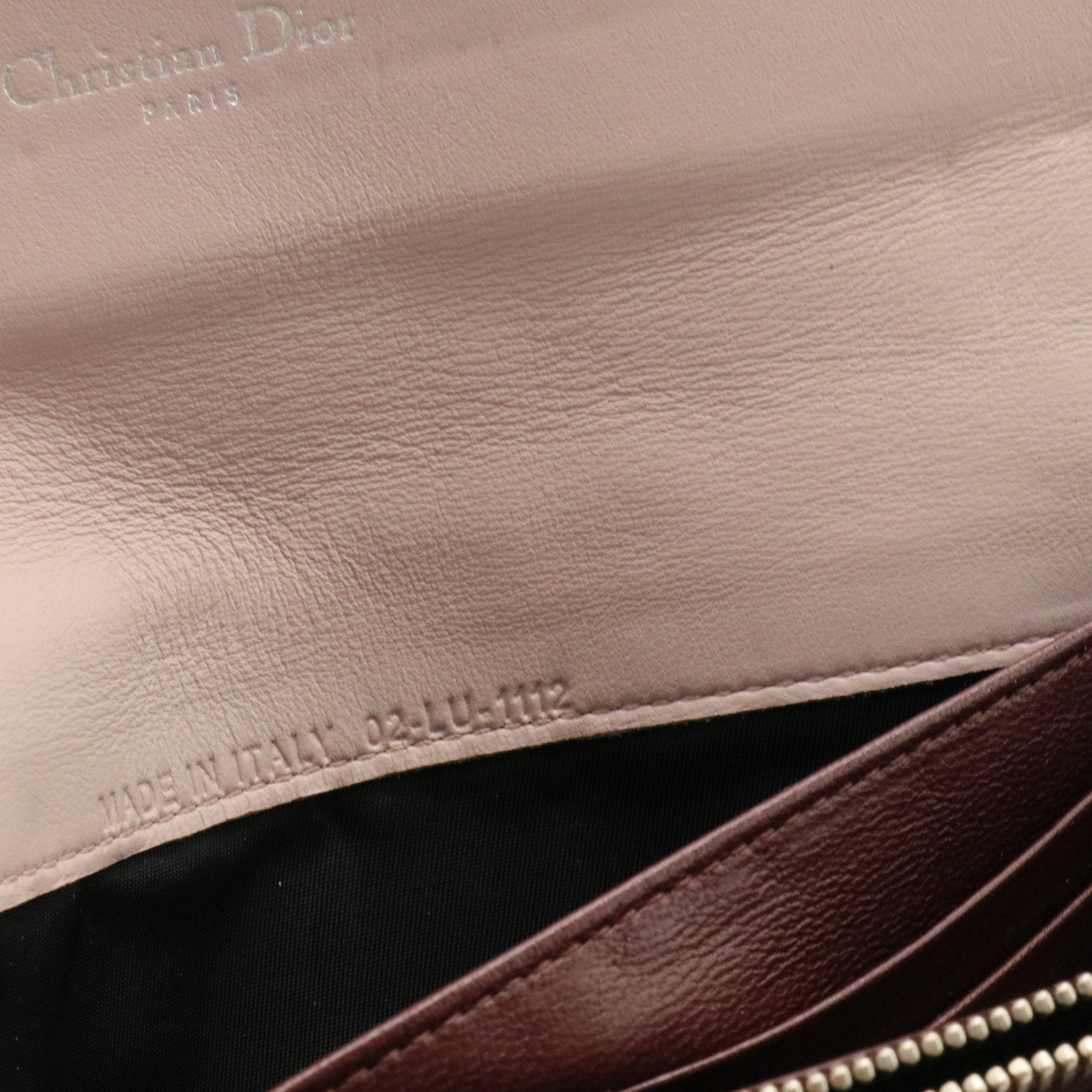 Miss Dior Promenade Wallet on Chain Light Pink
