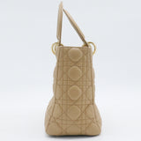 Lady Dior Bag Cannage Quilt Lambskin Medium