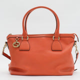 Dollar Calfskin GG Charm Satchel