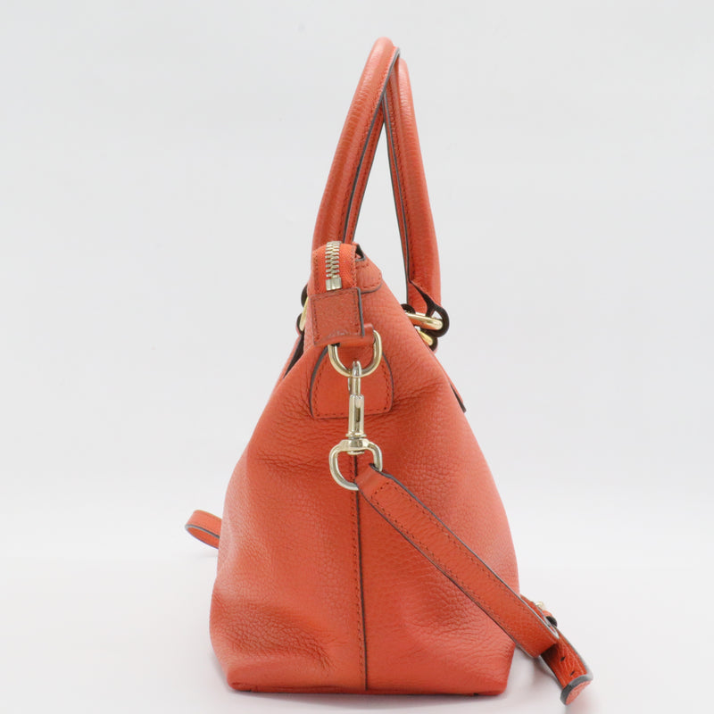 Dollar Calfskin GG Charm Satchel