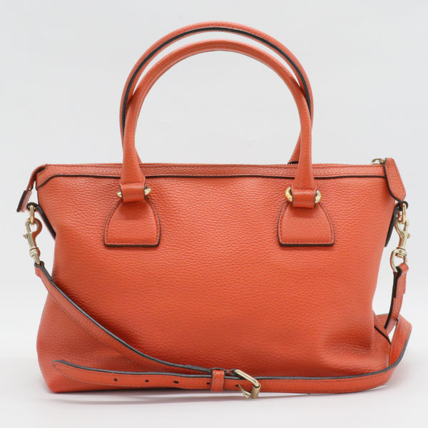 Dollar Calfskin GG Charm Satchel