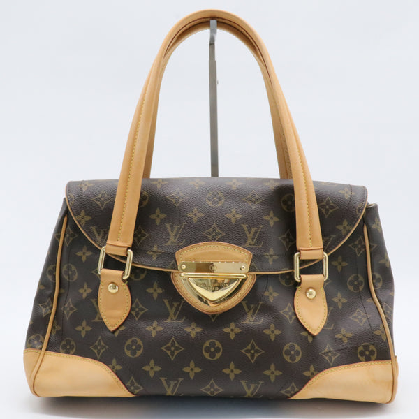 Beverly Handbag Monogram Canvas MM