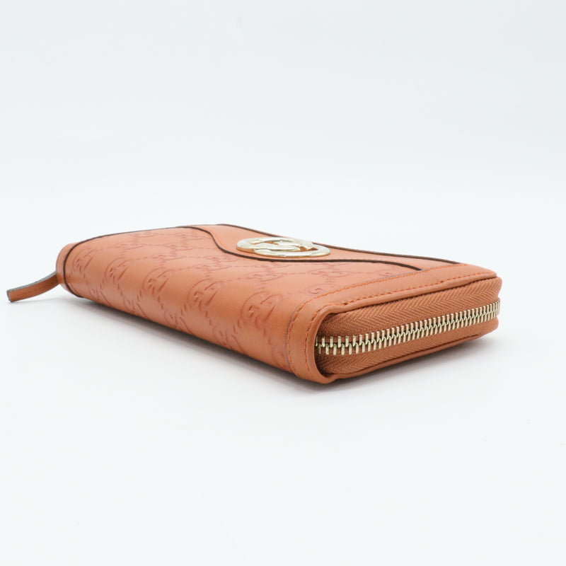 GG-matelassé leather wallet