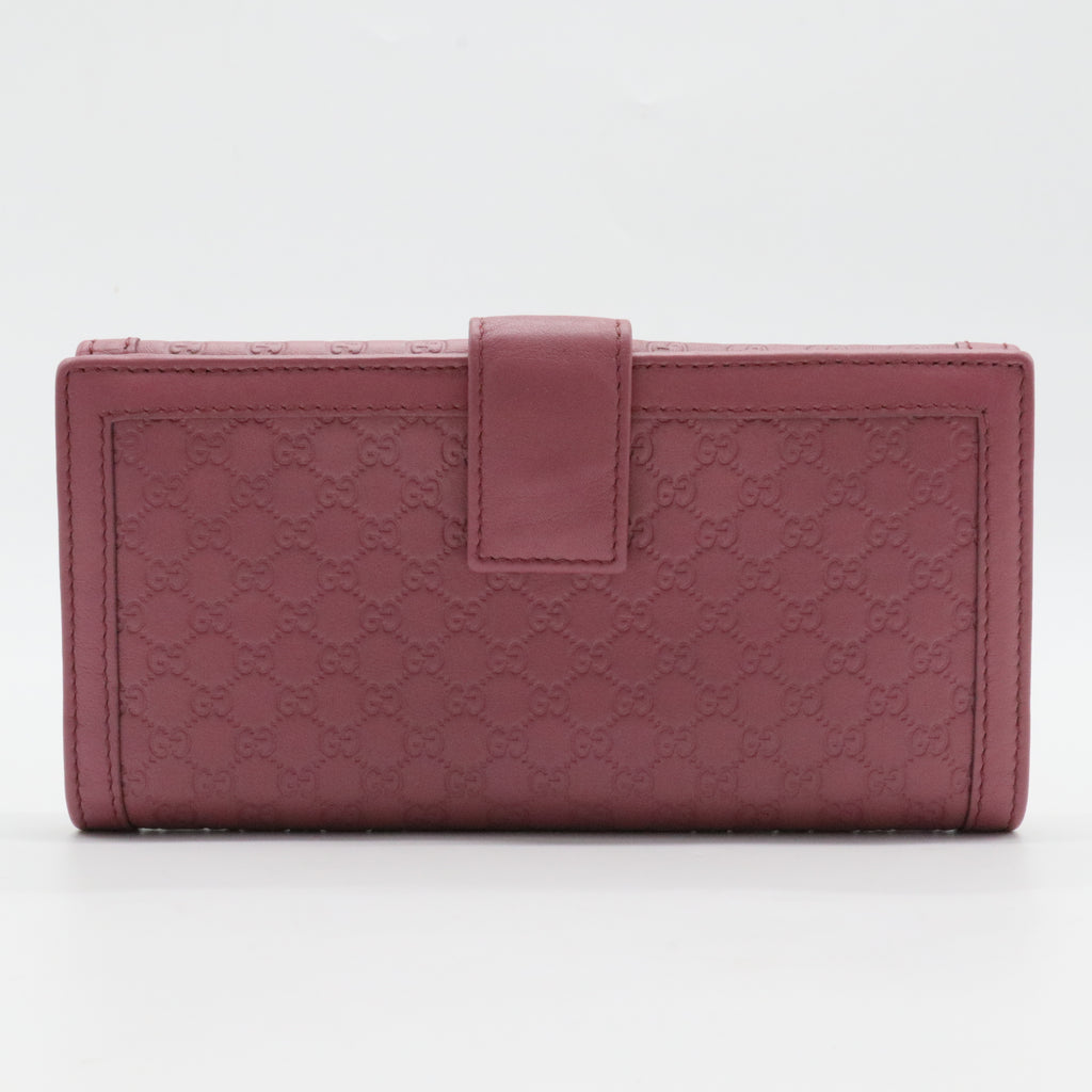 Microguccissima Sukey Continental Wallet Vintage