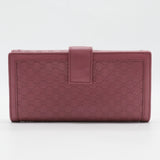 Microguccissima Sukey Continental Wallet Vintage