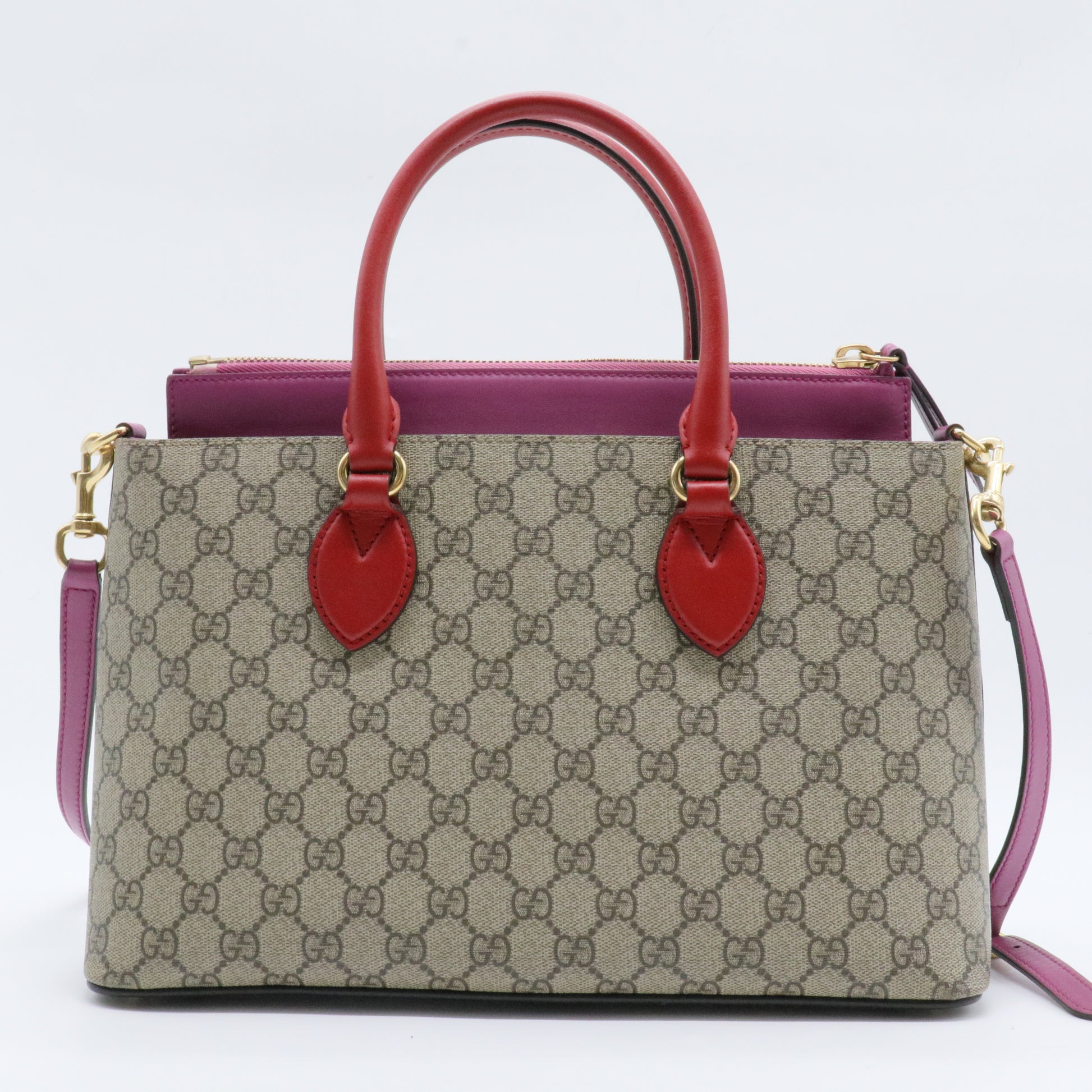 Linea A Convertible Tote GG Coated Canvas Small
