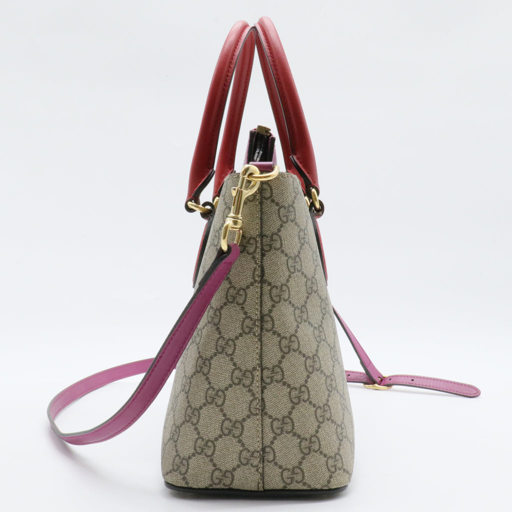 Linea A Convertible Tote GG Coated Canvas Small