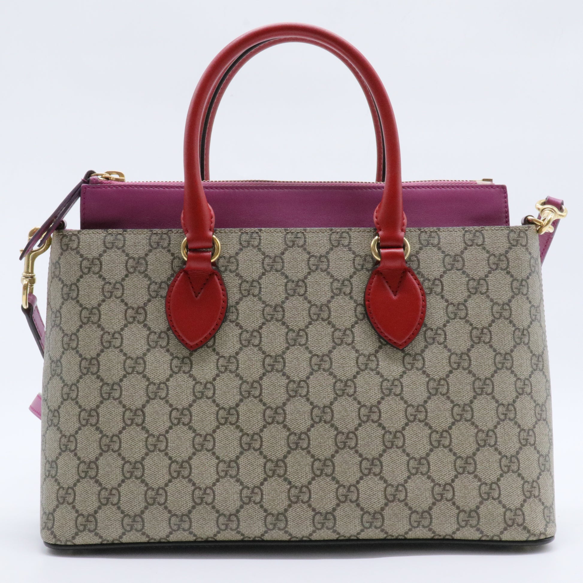 Linea A Convertible Tote GG Coated Canvas Small