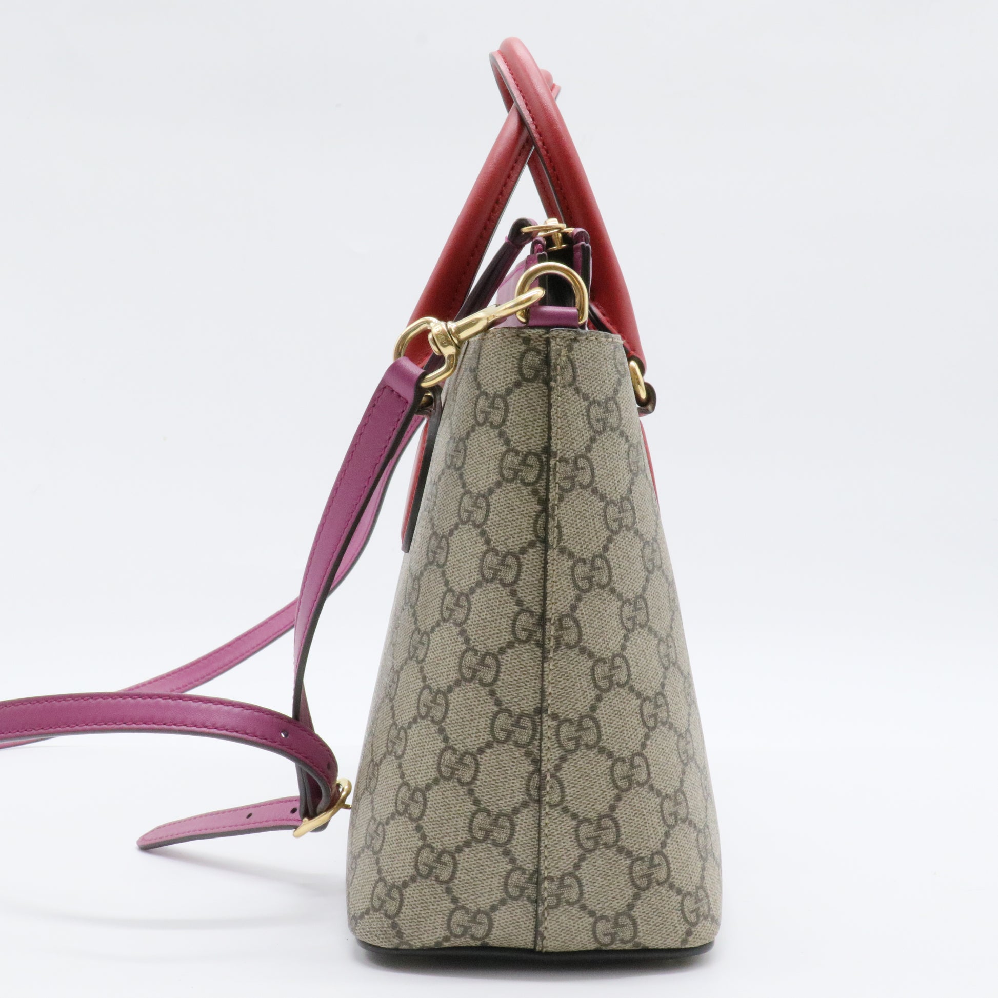Linea A Convertible Tote GG Coated Canvas Small