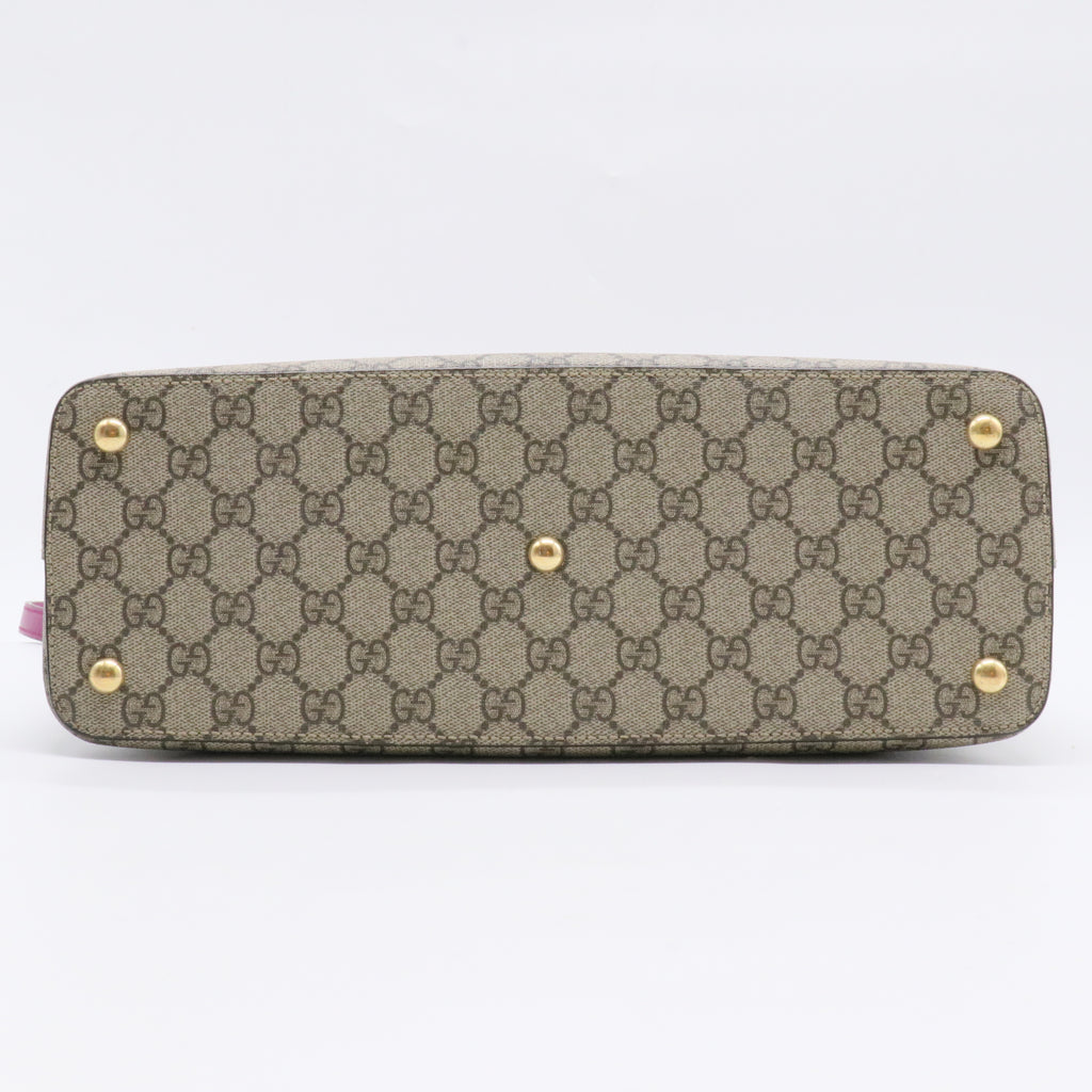 Linea A Convertible Tote GG Coated Canvas Small