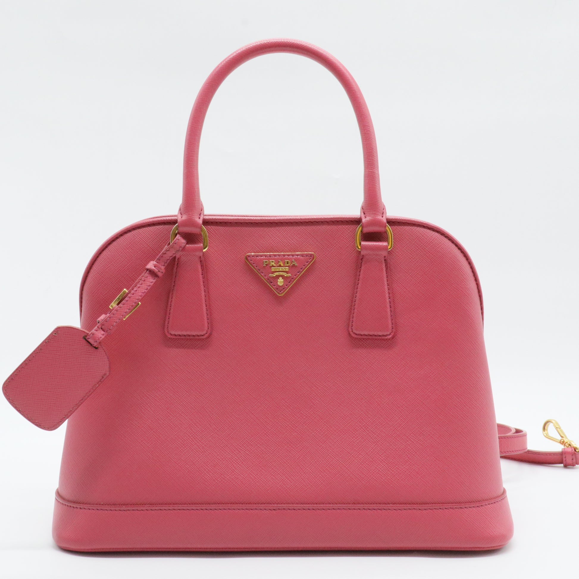 Open Promenade Bag Saffiano Leather Medium