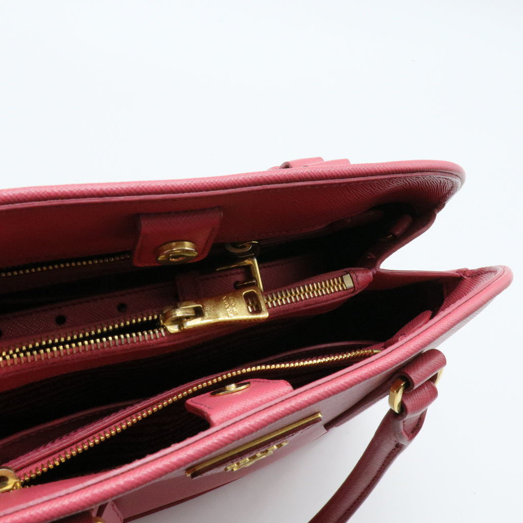 Open Promenade Bag Saffiano Leather Medium