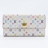 Monogram Multicolore Sarah Wallet long wallets